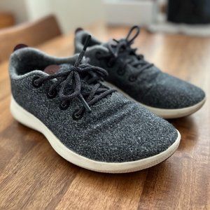 Allbirds Men's Wool Runner Mizzles - Natural Grey (Cream Sole) -  Size 10